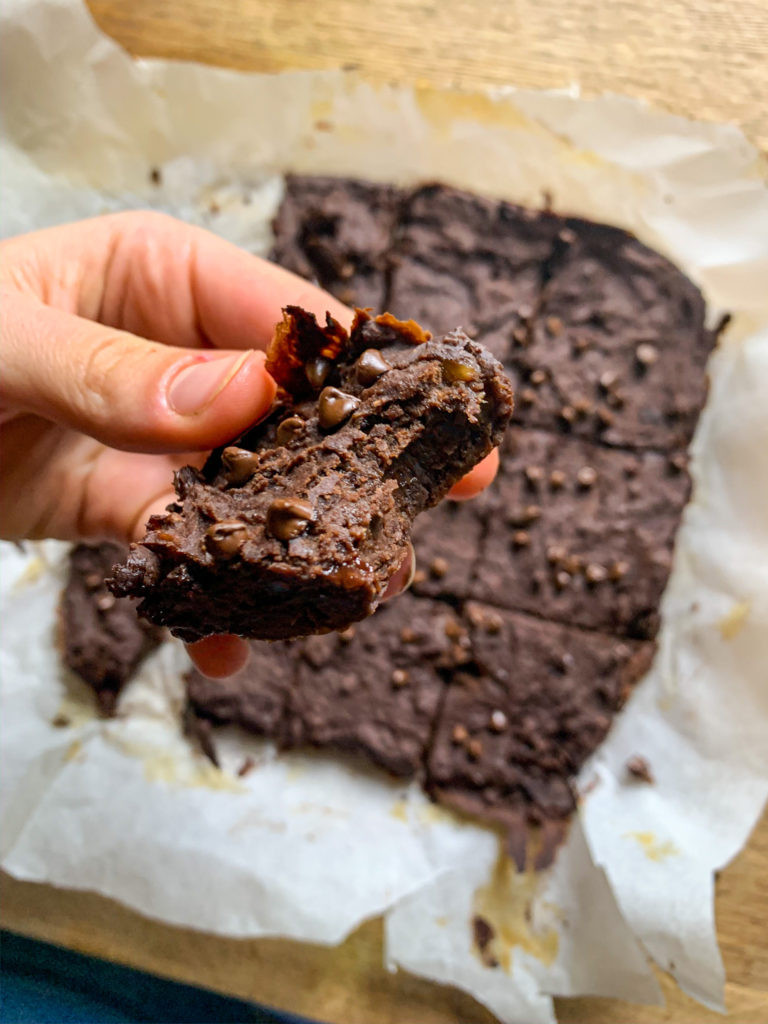 Vegan Cannellini beans flourless brownies