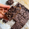 Vegan Cannellini beans flourless brownies