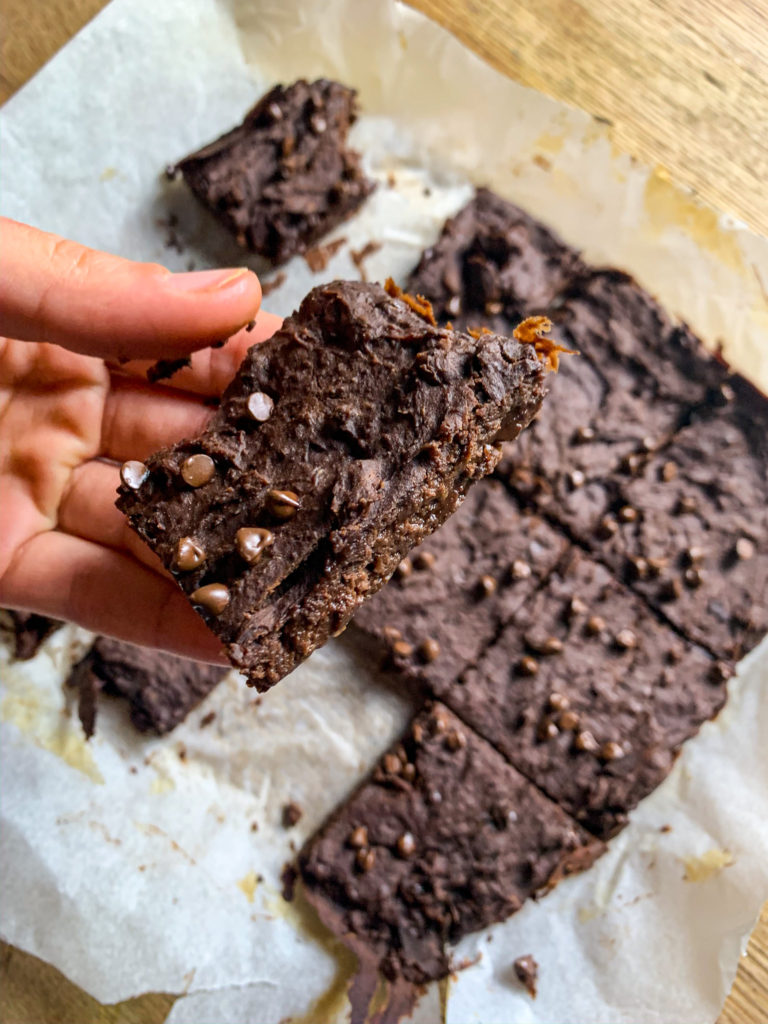Vegan Cannellini beans brownies | Flourless, sugar-free, GF