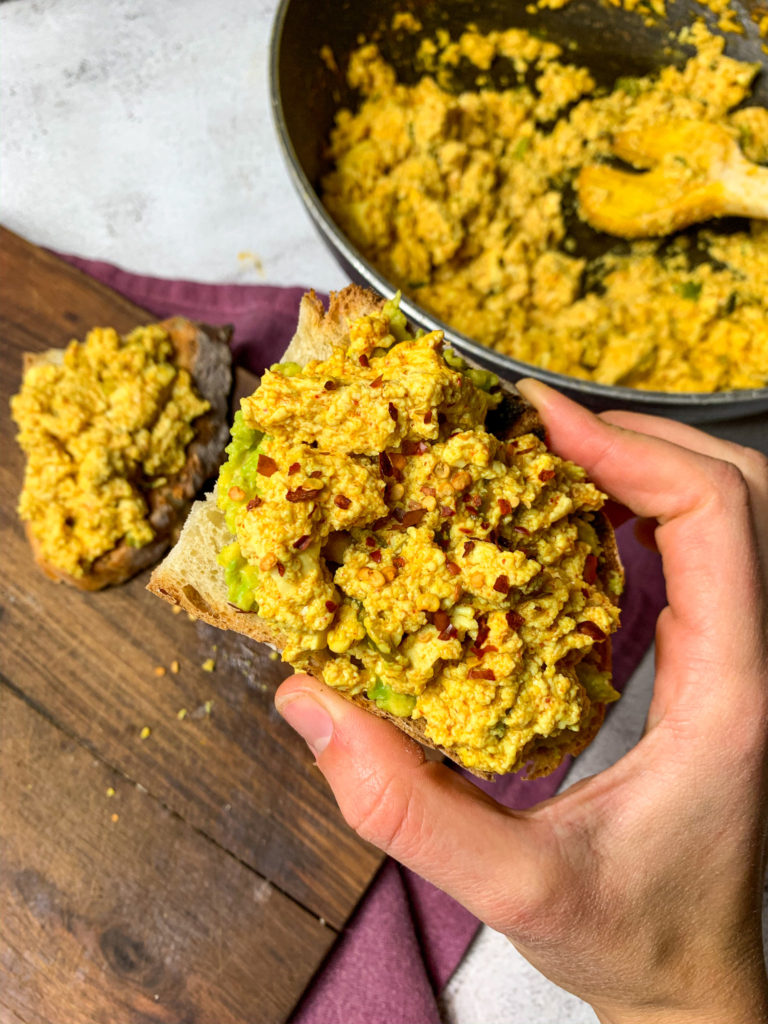 Vegan Tofu scramble