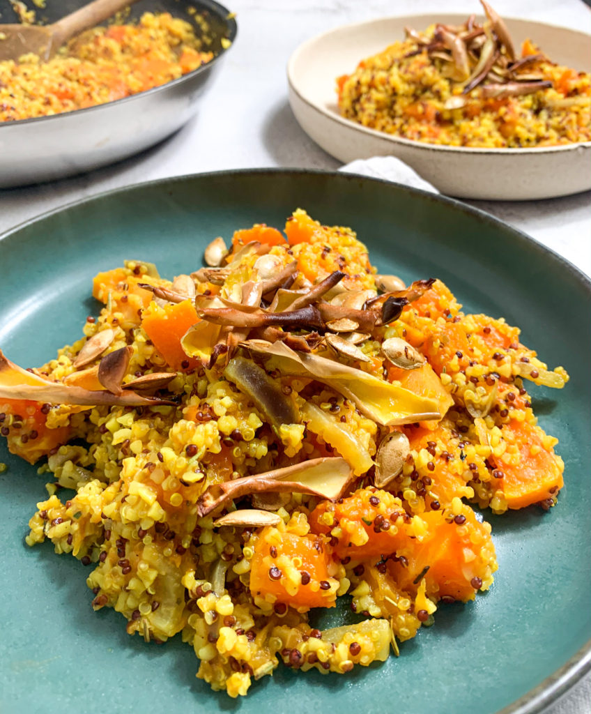 Butternut Squash Quinoa Risotto