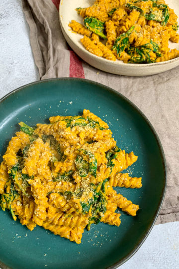 Sun-dried tomato pasta