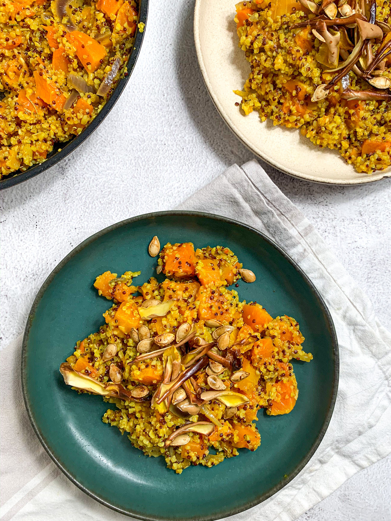 Butternut Squash Quinoa Risotto