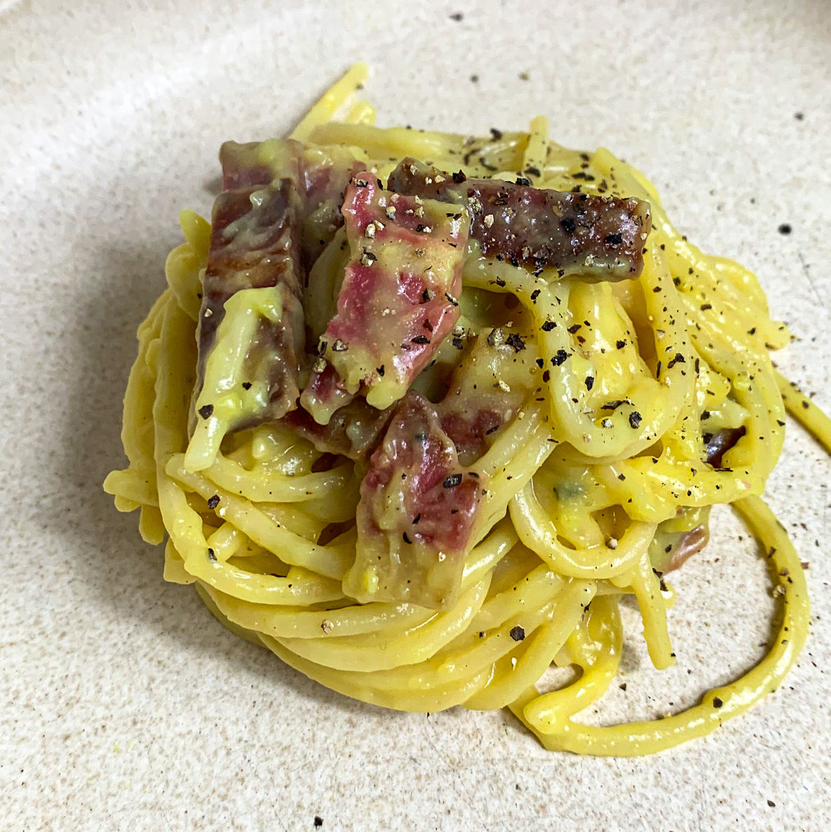 Quick and Easy Vegan Carbonara 