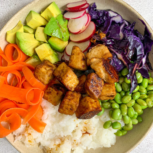 vegan-tofu-poke-bowl