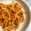 Lentils Ragu, vegan bolognese