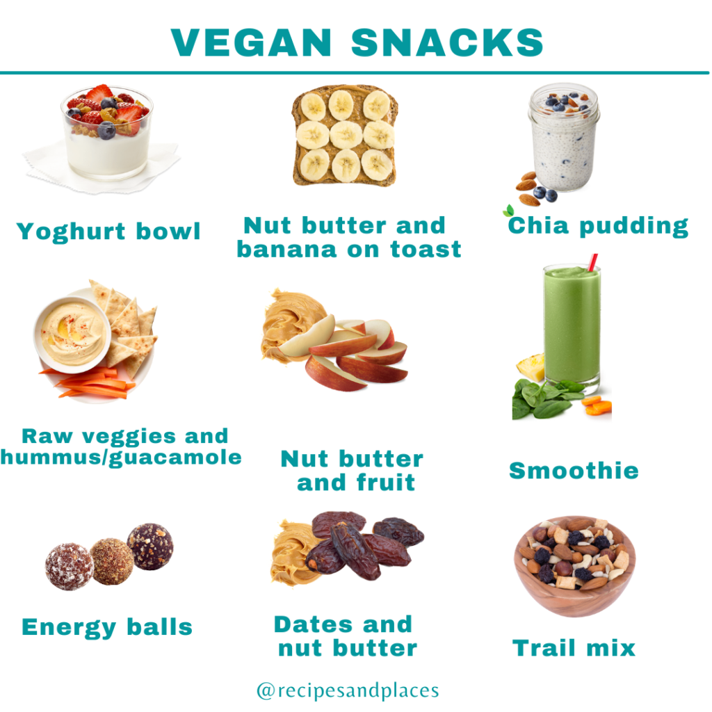 Easy vegan snacks, wholefoods plantbased 