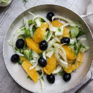 Fennel and orange salad recipe