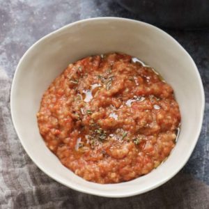 Italian pappa al pomodoro