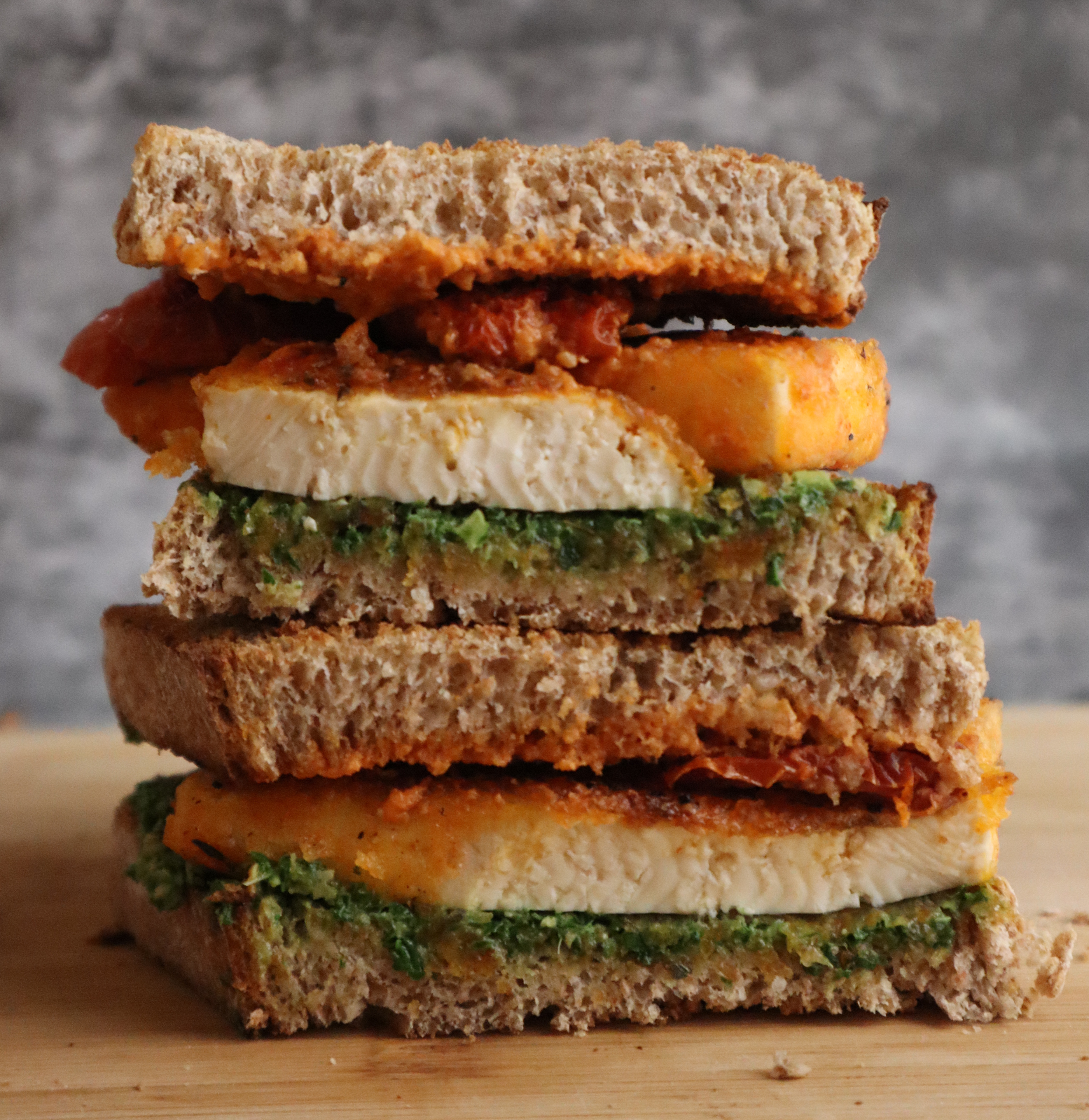 vegan tofu sandwich