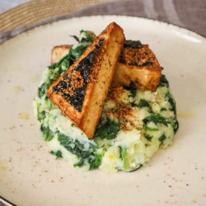 vegan tofu a lagareiro