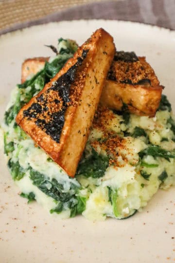 vegan tofu a lagareiro