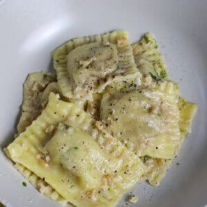 vegan ravioli