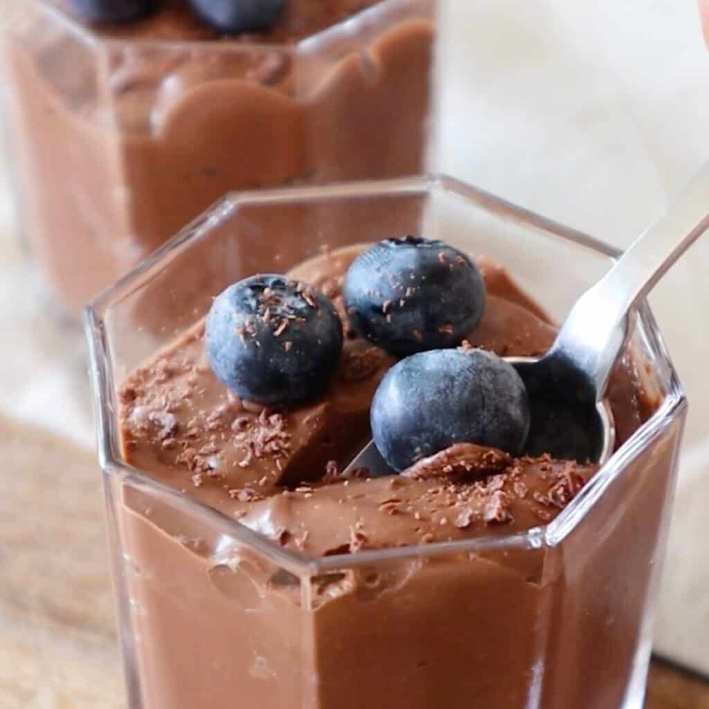 Silken Tofu Chocolate Mousse