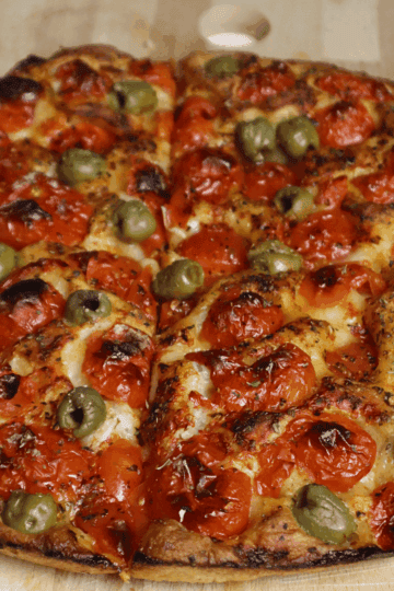 focaccia barese - focaccia from puglia