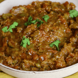 zaalouk - moroccan dip