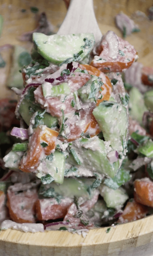 Georgian Salad With Walnut Dressing Recipes And Places