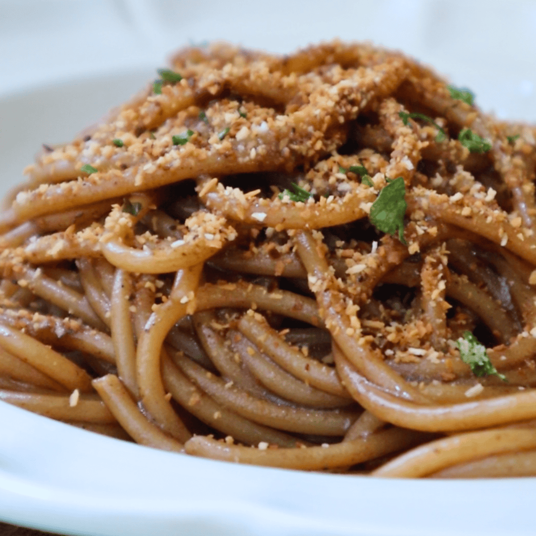 Aglio Olio e Peperoncino With Black Garlic Sauce-image