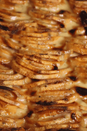 vegan sweet potato gratin