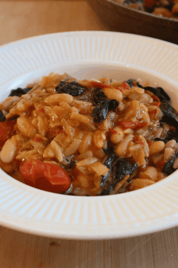 one pot tomato orzo