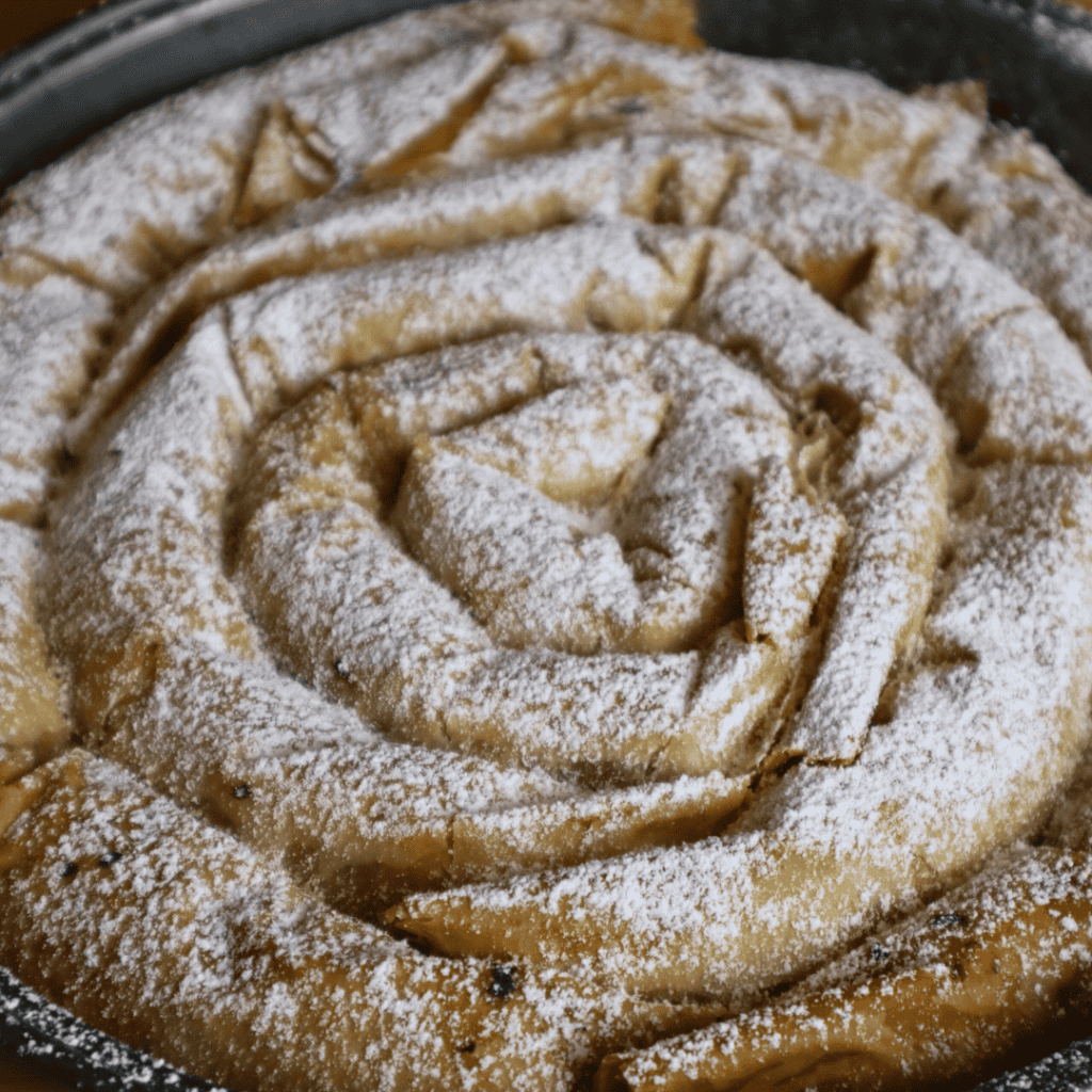 Bulgarian Tikvenik - Pumpkin Filo Pastry Pie