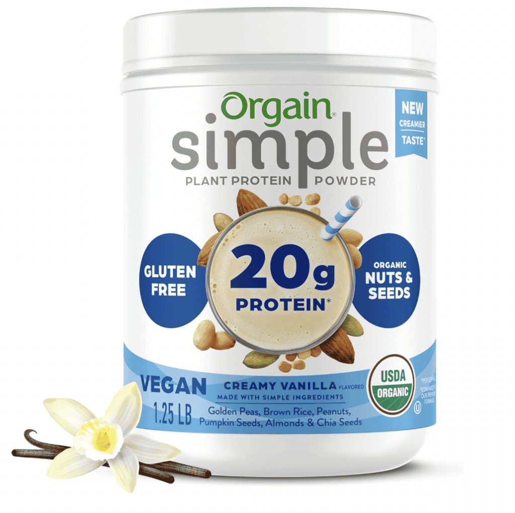 Orgain Organic Simple Vegan Protein Powder