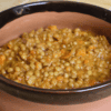 stewed lentils