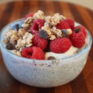 thick chia pudding