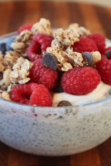 thick chia pudding