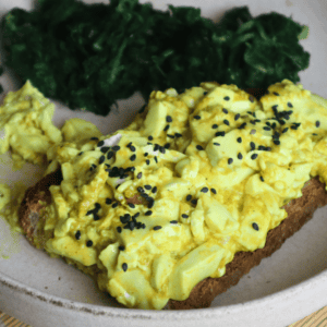 silken tofu scramble