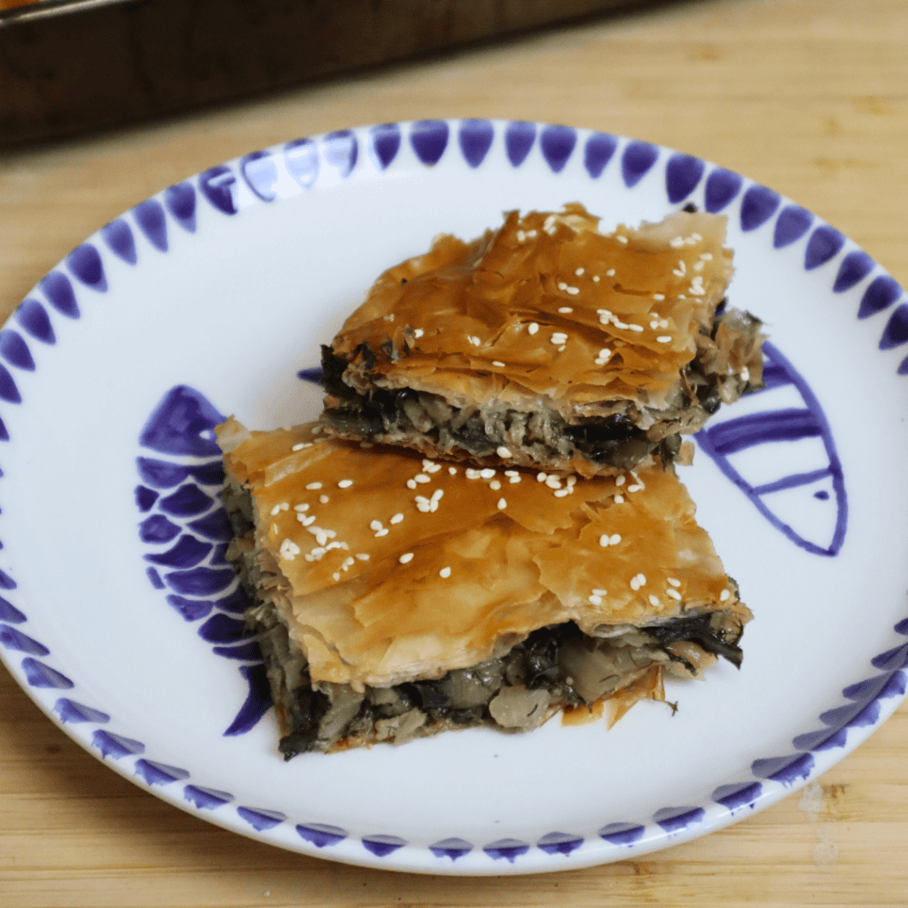 Naxos Swiss Chard Pie - Sefoukloti
