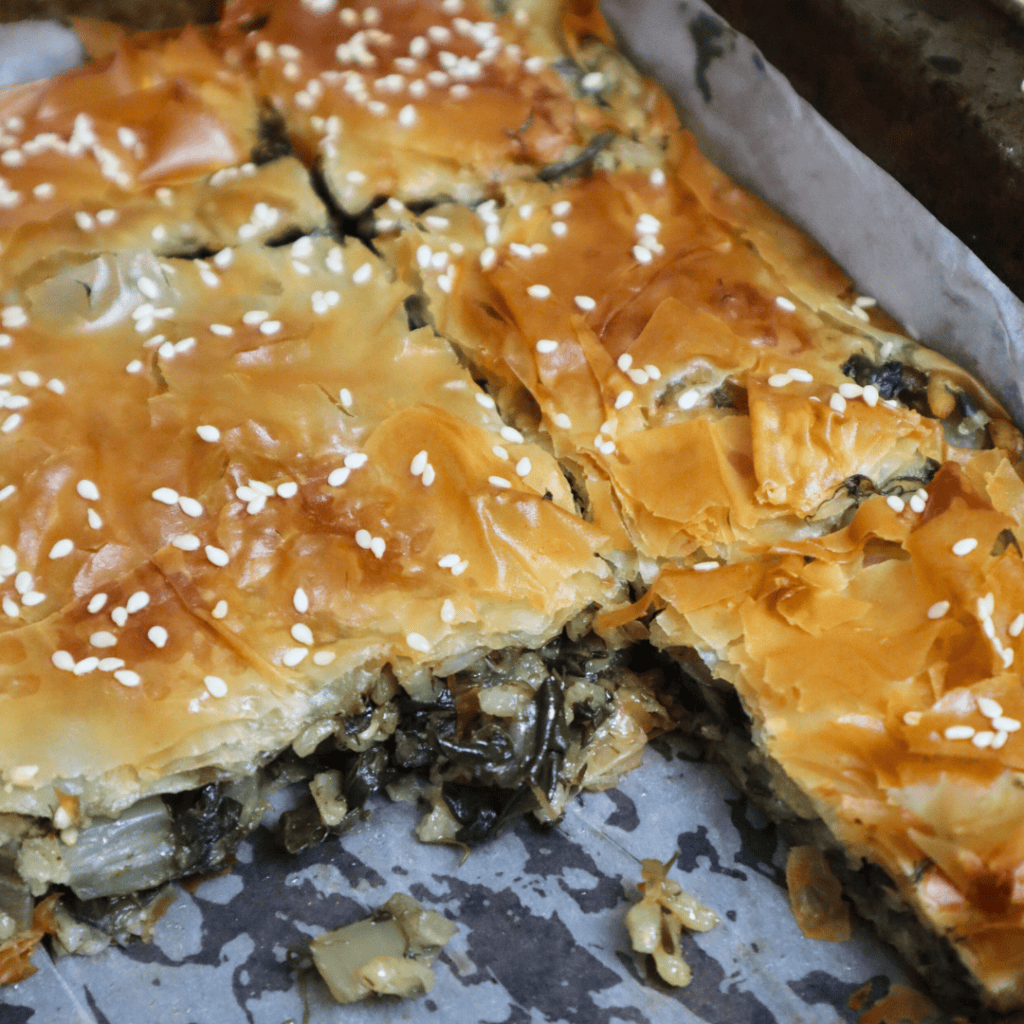 Naxos Swiss Chard Pie - Sefoukloti