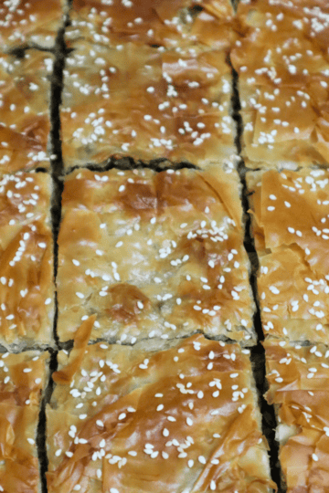 Naxos Swiss Chard Pie - Sefoukloti