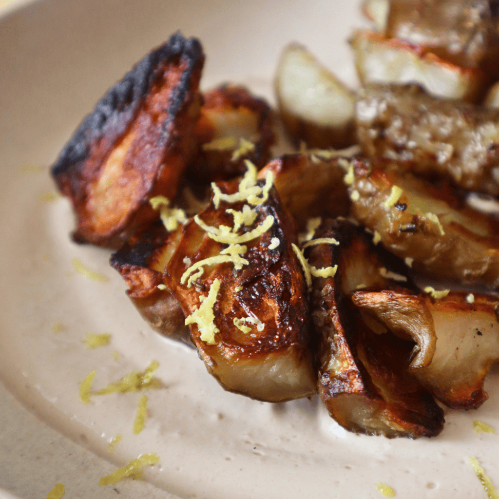 roasted jerusalem artichokes