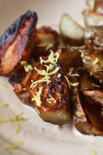 roasted jerusalem artichokes