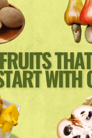 fruits that start with c