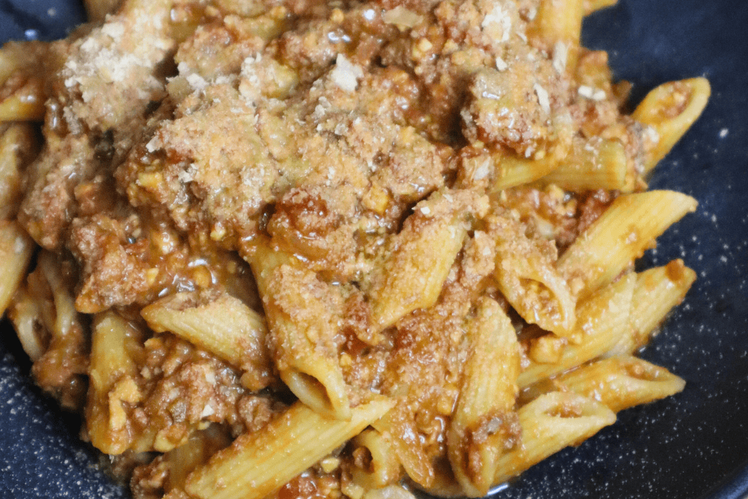 Tempeh Bolognese 