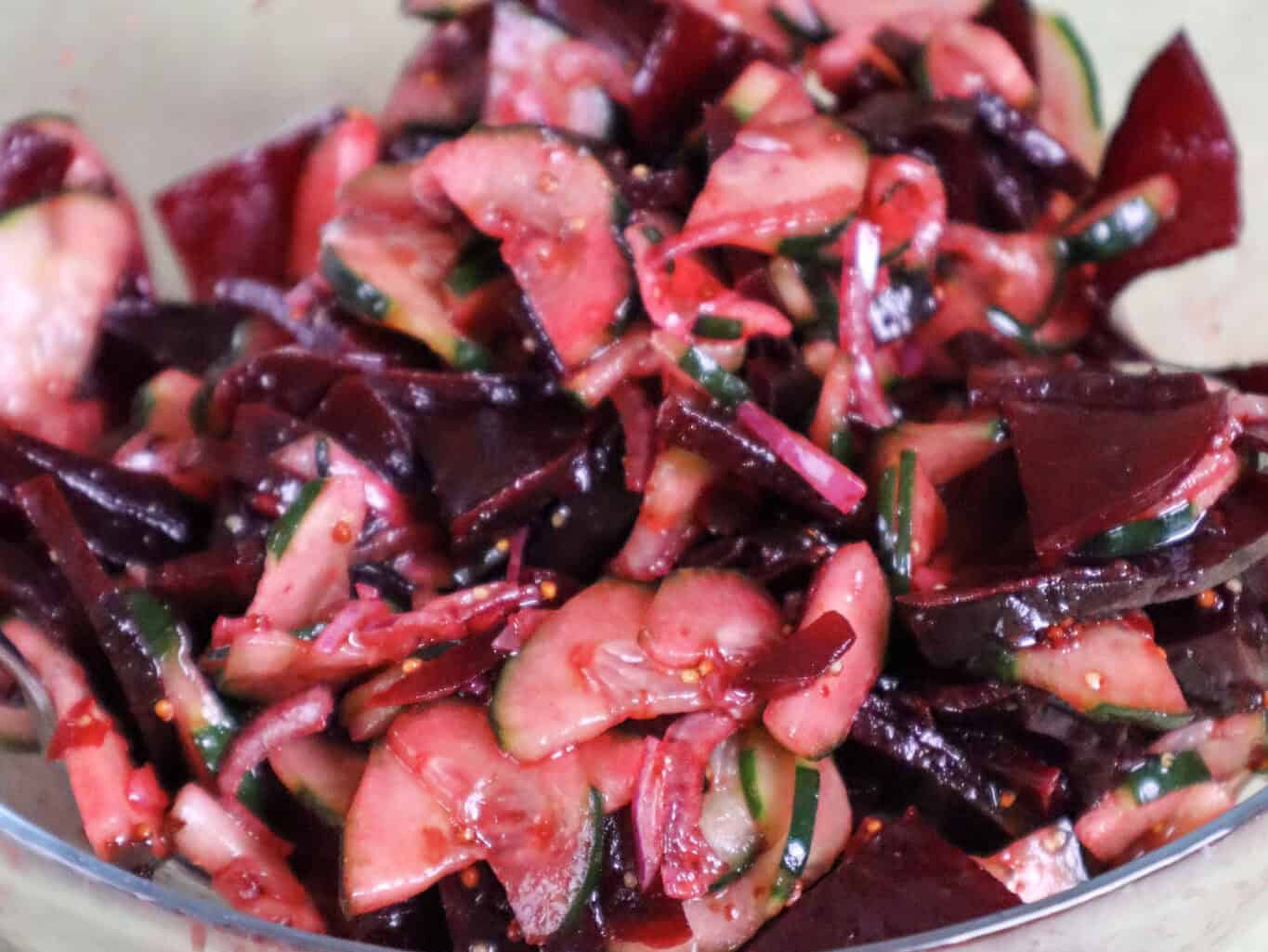 Cucumber Beet Salad