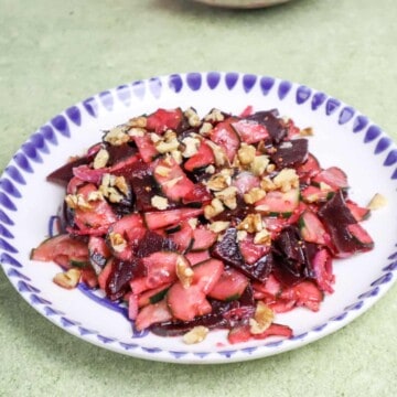 beet and cucumber salad