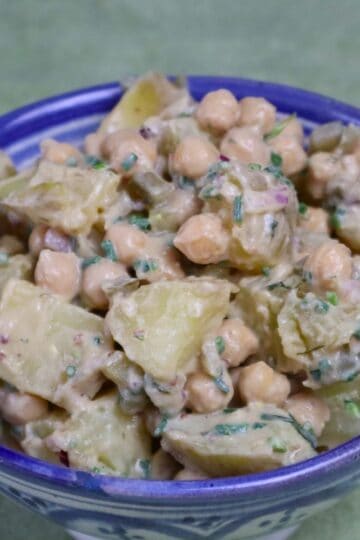 chickpea potato salad