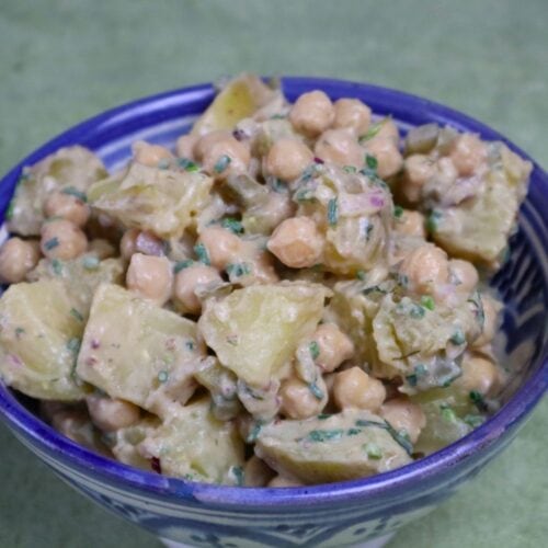 chickpea potato salad