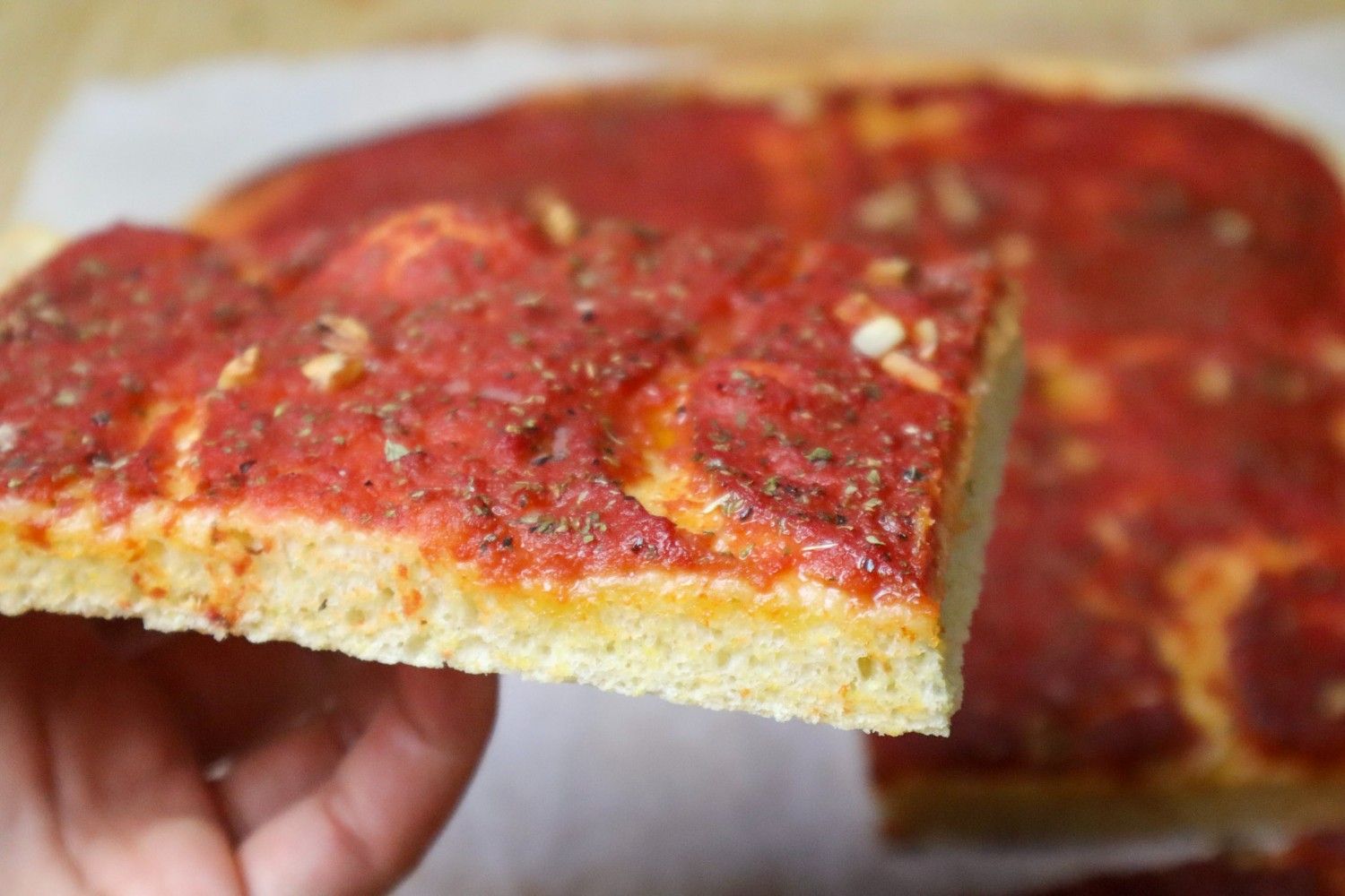 Cornmeal Pizza Dough - Super Crispy Pizza Base