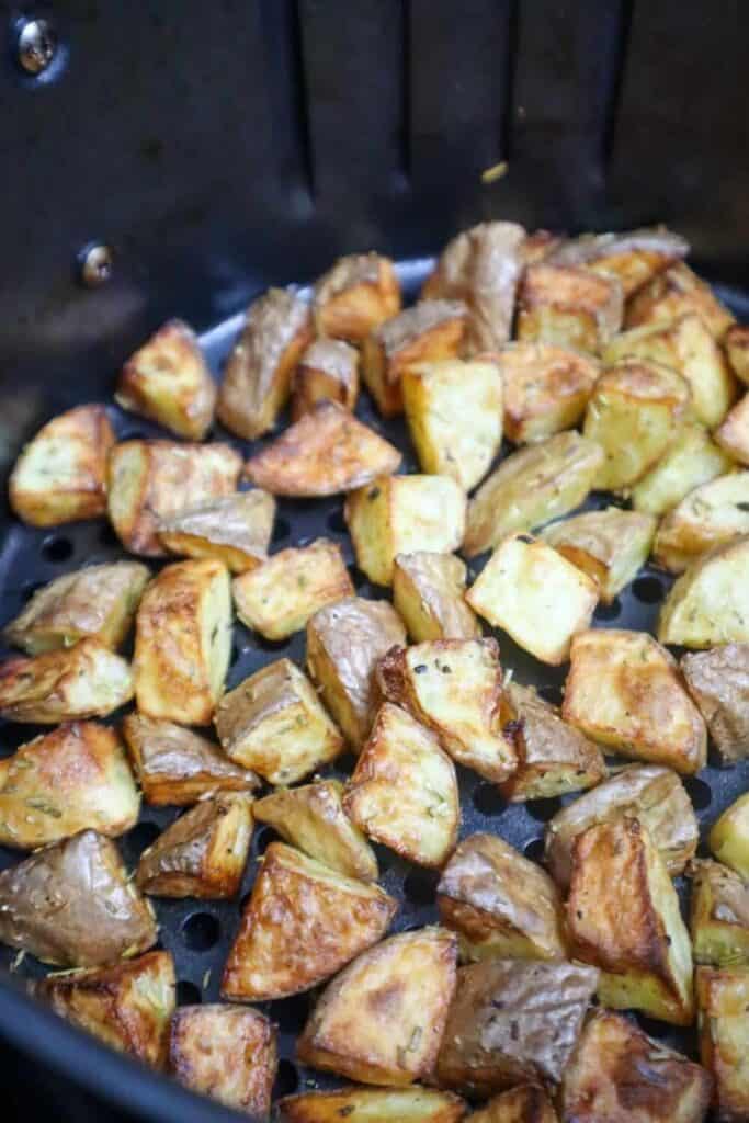 air fry diced potato