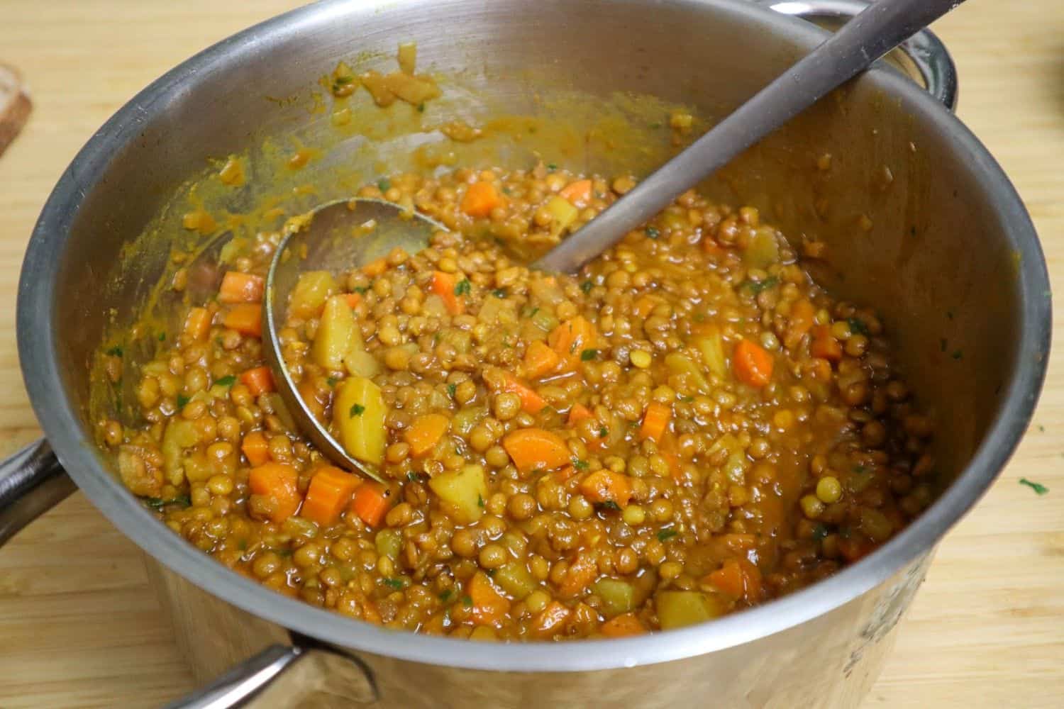 Creamy Moroccan Lentils