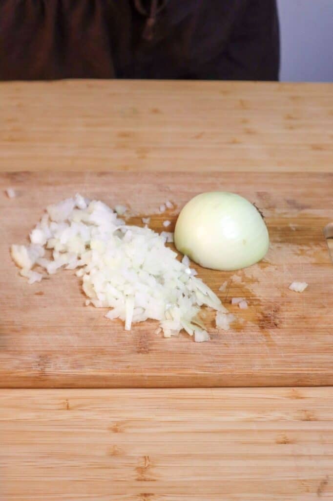 chopped onion