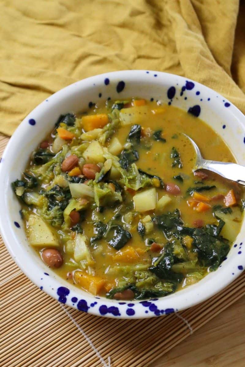 Tuscan Vegetable Soup - Zuppa Frantoiana