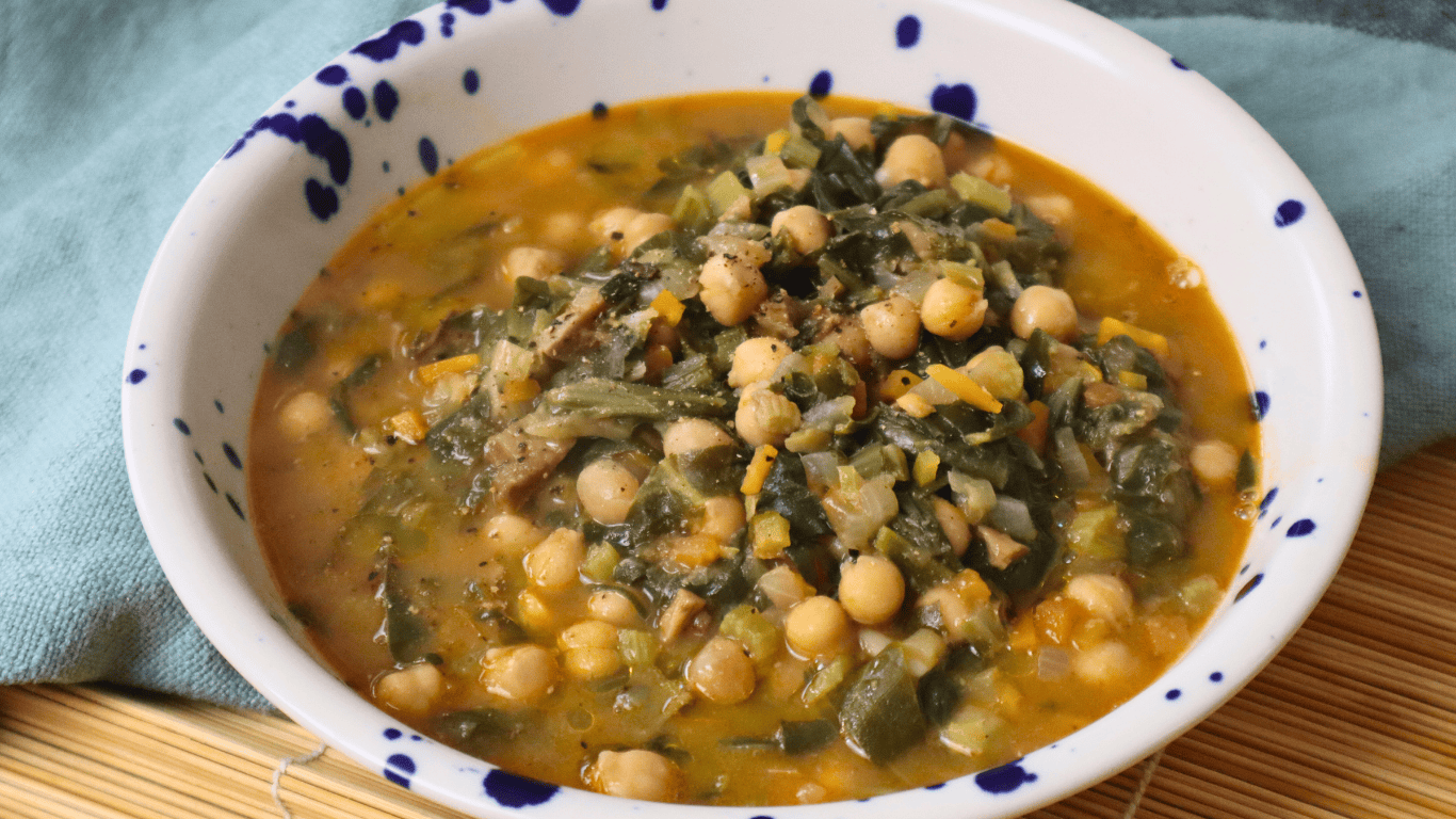 Italian Chickpea Soup 